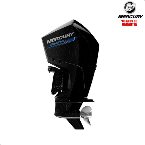 Imagem 3 de 9 de Motor De Popa Mercury 4t 300hp Cxl V8 Mec Seapro Pess Física