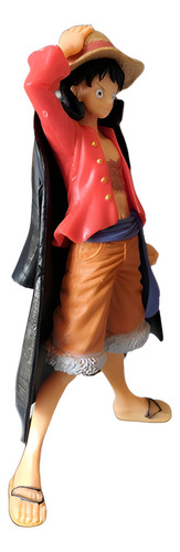 Figura One Piece Luffy Roronoa Zoro Con Capa 15 Cm