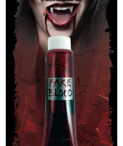 Maquillaje Sangre Falsa Halloween Disfraz Fiesta