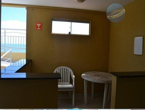 Imagem 8 de 15 de Apartamento Em Ponta Negra, Flat Com 2 Quartos, Vistas Para O Mar E Morro De Careca - Ap0069