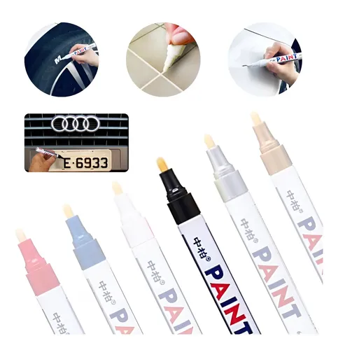 Caneta Pintura Reparadora Permanente Tira Riscos Carro Moto Preto — R$ 21,97 em Mercado Livre, 48% OFF