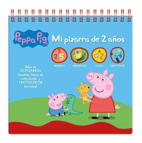 Libro Peppa Pig - Mi Pizarra De 2 Aã¿os - Varios