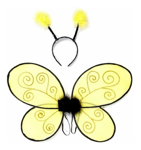 Bumble Bee Wings De Creative Education Con Diadema Color Yellow