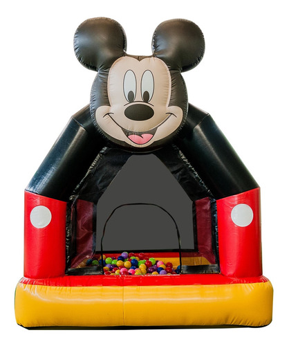Piscina De Bolinhas Mickey Play Park Com Motor Soprador