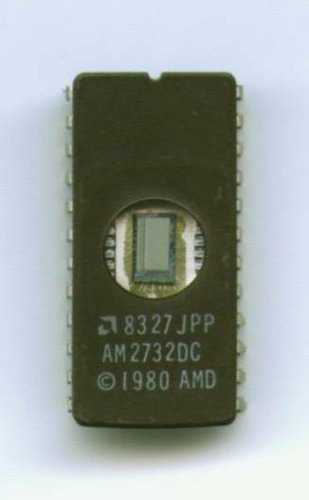 10 Pçs Eprom 2732a - Apagada