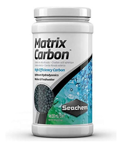 Matrix Carbon Seachem 250ml Carbon Activado Para Acuario