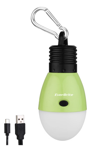Linterna De Camping Recargable Y Portátil Con 3 Modos De Ilu