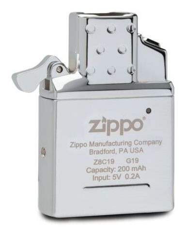 Imagen 3 de 5 de Zippo Inserto Doble Arco Eléctrico. Zippo Plasma. Gran Canal