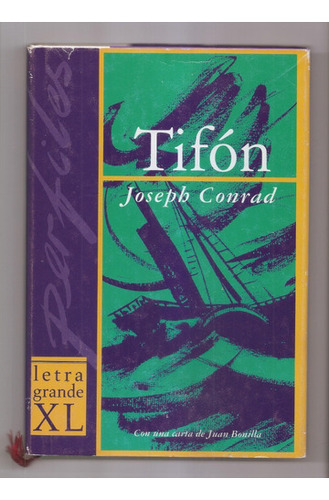 Joseph Conrad Tifón Libro Usado Mondadori Letra Grande Xl 