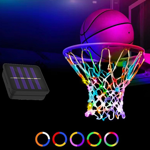 Red De Baloncesto Led Con EnergĂa Solar Mojedi, Red De Balon