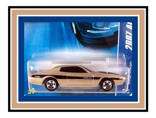 Hot Wheels 2007 Dodge Charger H. W. Stars #154 Dorado 5 S P