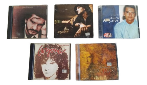 Lote 5 Cd Ricardo Arjona Caribe Animal Historias Original