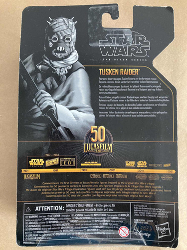 Tusken Raider Star Wars Mandalorian Black Series Archive