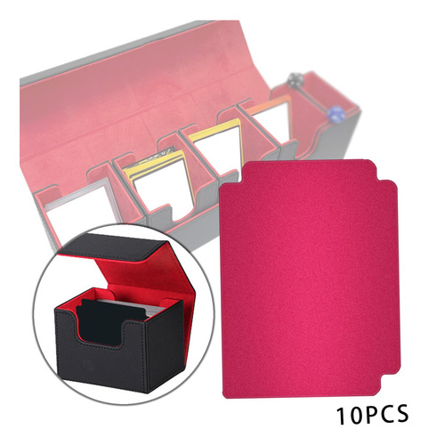 2 X 10 Divisores De Tarjetas Coleccionables Con Pestañas De