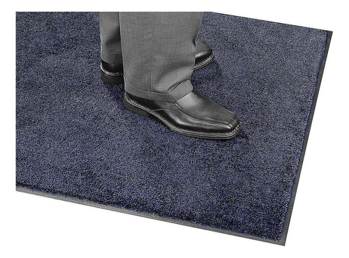 Tapete Tipo Alfombra Afelpado De Nylon - 122x183cm, Azul