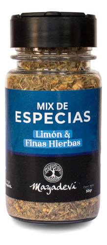 Mix De Especias Limón Y Finas Hierbas - Mayadevi