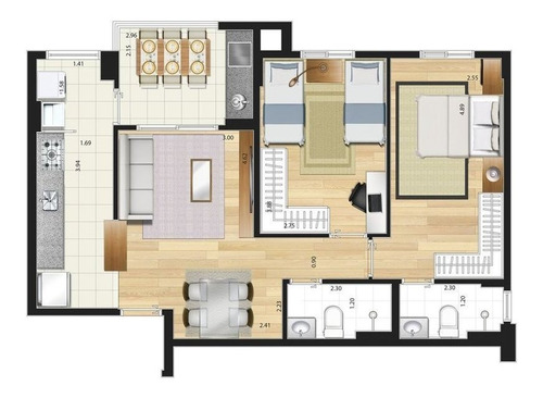 Imagem 26 de 27 de Apartamento À Venda No Bairro Centro - São Caetano Do Sul/sp - O-4041-10920
