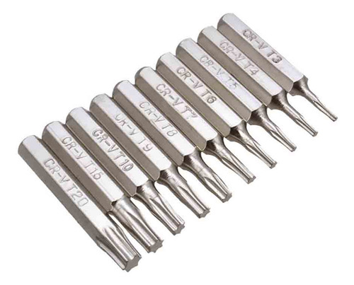 Conjunto De Brocas De Inserção De Torção De 10 Peças, Ferram