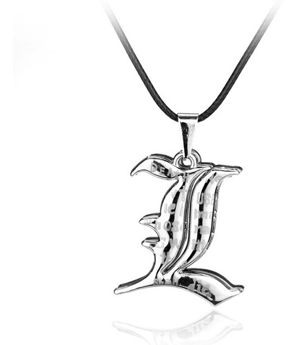 Collar Modelo Anime Death Note Letra Doble  L  Light Yagami