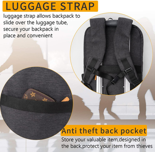 Nobleman Mochila Para Hombre, Mochila Para Portátil, Impe...