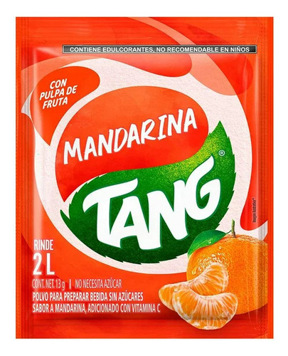 Bebida En Polvo Tang Mandarina 13 G