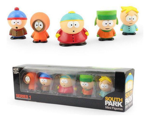 Muñecos Con Coches En Caja De South Park 5