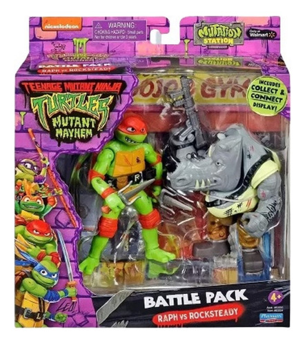 Tortugas Ninja Movie Battle Pack Set New Cod 83330 Ellobo