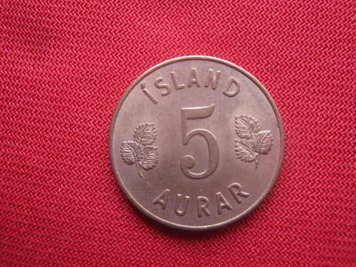 Islandia 5 Aurar 1965