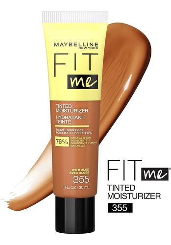 Base Hidratante Tintada Maybelline Fit Me 100% Original 