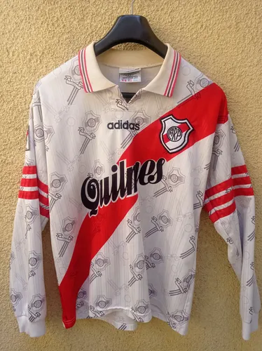 Camiseta River adidas 1997 Tricampeón Gallardo Utilería L (Usado)