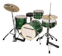 Comprar Bateria Evolution Travel 4 Piezas Atriles Asiento Platillos