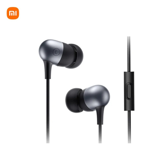 Audífonos Manos Libre Xiaomi Capsule Earphones Originales Color Negro