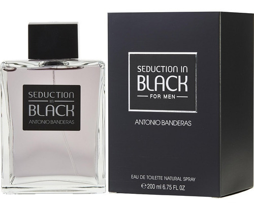 Perfume Antonio Banderas Black Seduction Caballero 200ml 