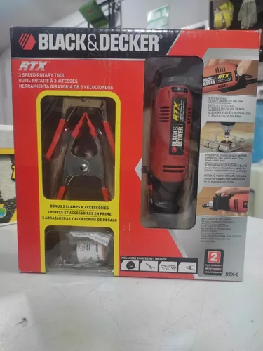 Herramienta Rotativa de 3 Velocidades Black&Decker RTX-B