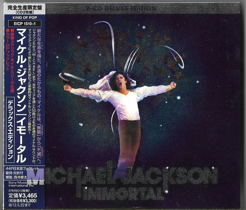 Michael Jackson Cd Immortal 2-cd Deluxe Edition Japones Obi