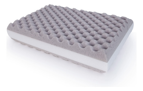 Almohada Rectangular 58x13 Cm Memory Foam Carbon