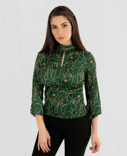 Blusa Missing 111e002 Verde