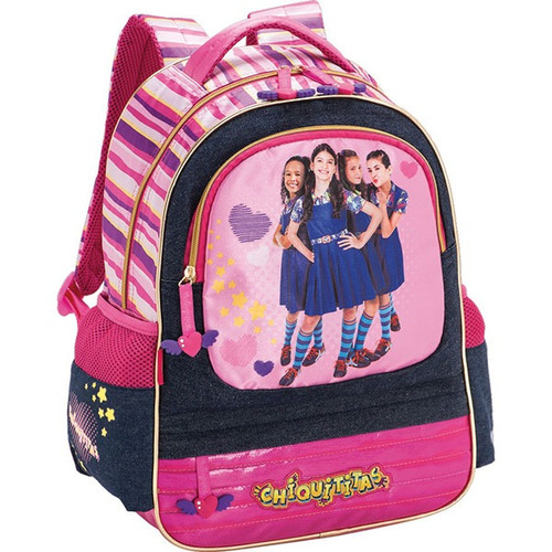 Mochila Escolar Chiquititas Amigas Md 4bol. Rs Pacific