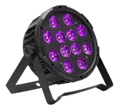 Spot Par Led Proton 12 Led Alta Potencia 10w Rgbw Dmx Pro