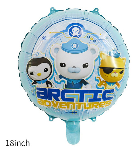 Kit Fiesta Octonauts Globos De Cumpleanos Decoracion