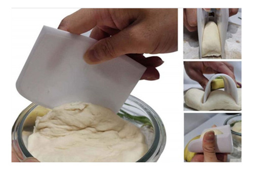 Raspador De Masa, Espátula Flexible Multiusos Para Comida De