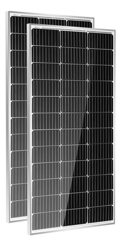 Hqst 2pcs 9bb 100w Panel Solar De 12v 200 Vatios Paneles Sol