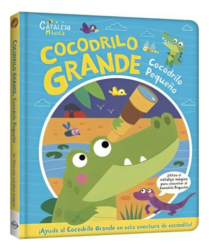 Libro Interactivo El Gran Cocodrilo Busca Y Encuentra Niños 