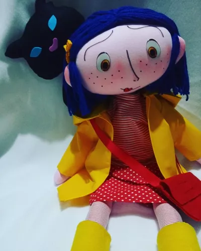 Boneca Da Coraline E O Mundo Secreto