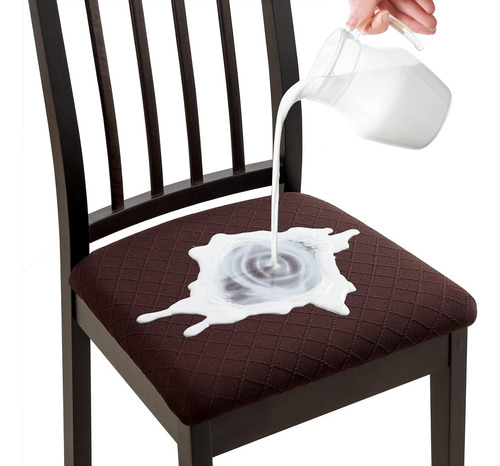 Juego De 4 Fundas Para Asientos De Silla, Fundas Impermeable