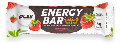 Energy Bar Strawberry 50gr X3 Und