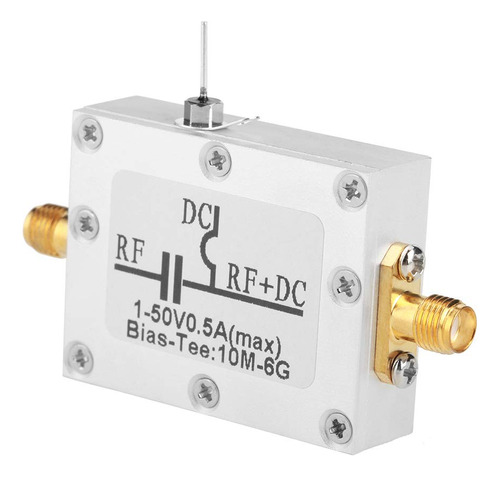 Coaxial Bias Tee, 1 Pieza 10 Mhz-6 Ghz Banda Ancha Radi...