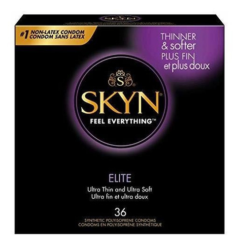 Skyn Elite - 36 Unidades - Preservativos Ultrafinos Y Lubric