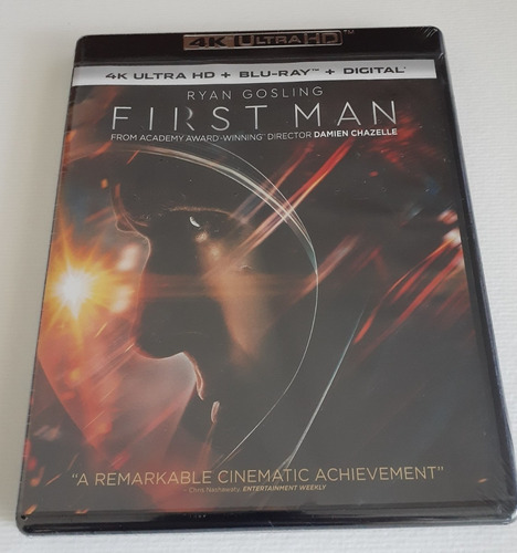 First Man ( El Pimer Hombre En La Luna ) 4k Ultra Hd Blu-ray