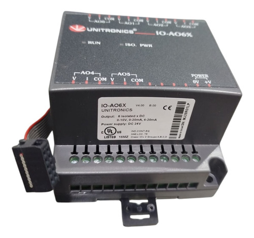 Modulo Expansion Plc Nuevo Io-ao6x Unitronics
